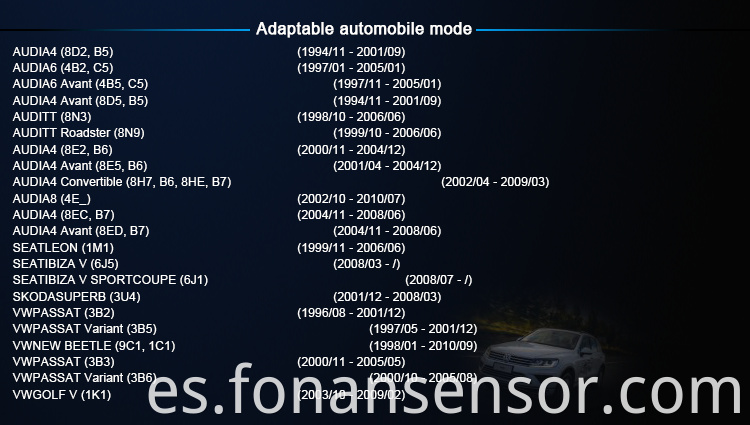 Sensor de cigüeñal RPM para Audi A4 Avant 8E5 B6 2.4 3.0 2001-2004 0 261 210 179
